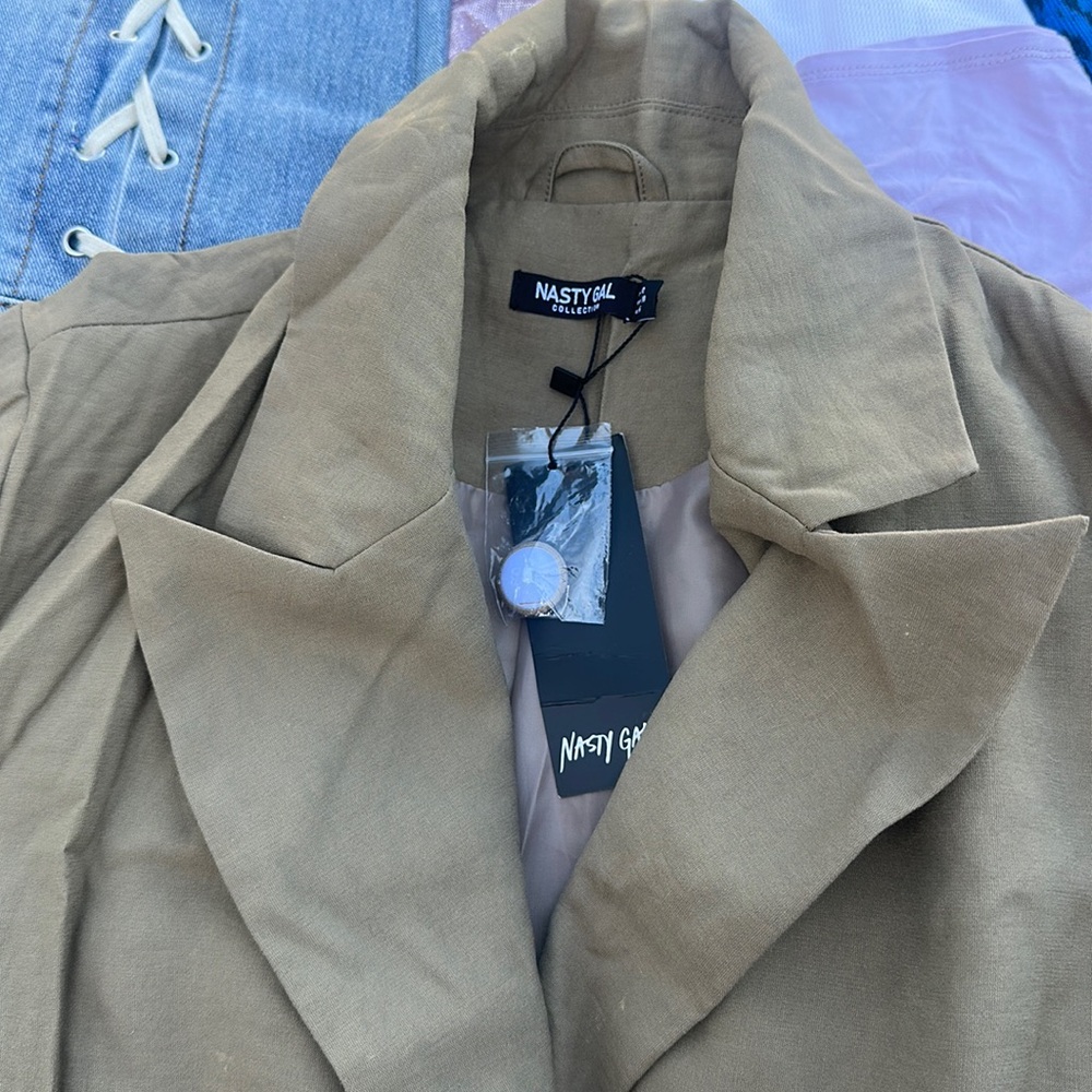 Nasty Gal Business Casual Oversized blazer size 10